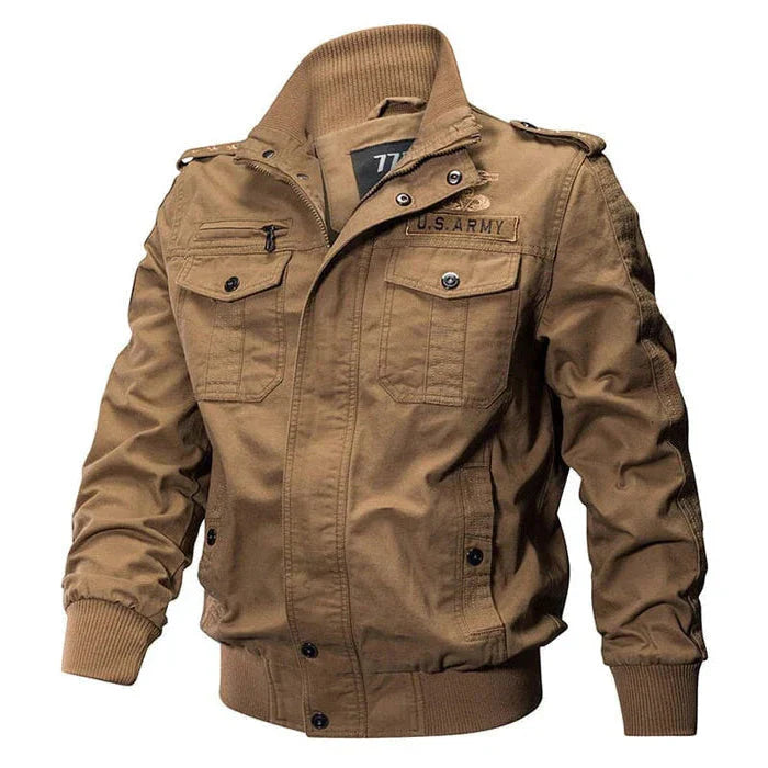 Jaqueta Masculina Piannaro PN096 em algodão e poliéster, impermeável e elegante.