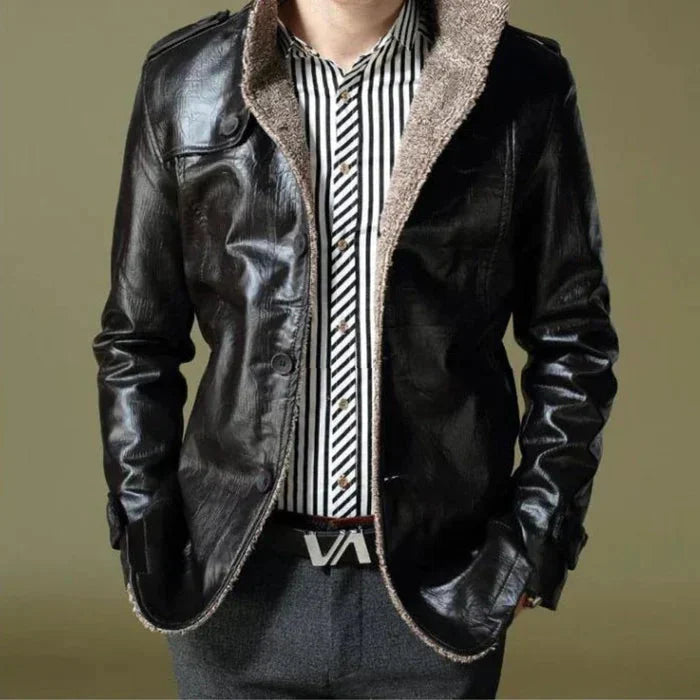 Jaqueta Masculina Forrada Piannaro PN093 com design elegante e funcional.