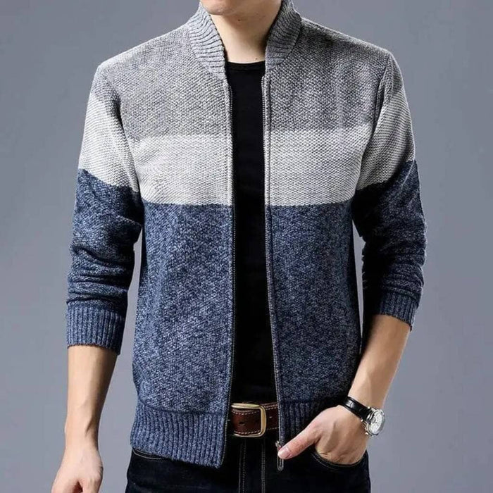 Jaqueta Masculina Grossa de Lã Piannaro PN122 em fundo neutro