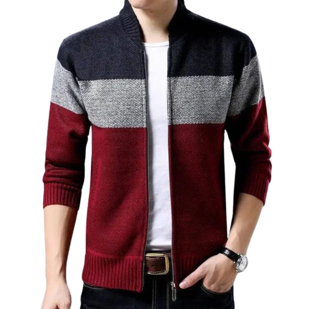 Jaqueta Masculina Grossa de Lã Piannaro PN122 em fundo neutro
