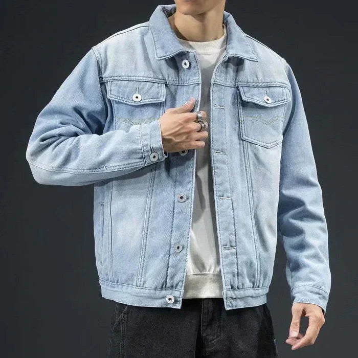 Jaqueta Masculina Jeans Acolchoado Piannaro PN094 com estilo e conforto