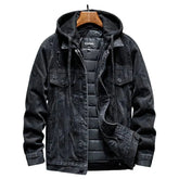 Jaqueta Masculina Jeans Piannaro PN099 com design urbano e funcional