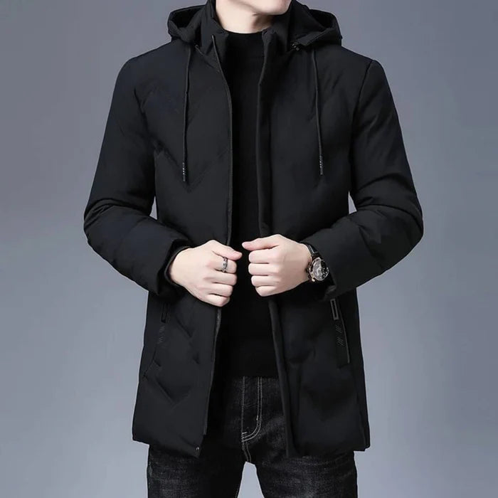 Jaqueta Masculina Piannaro PN164 em poliéster e algodão com design moderno.