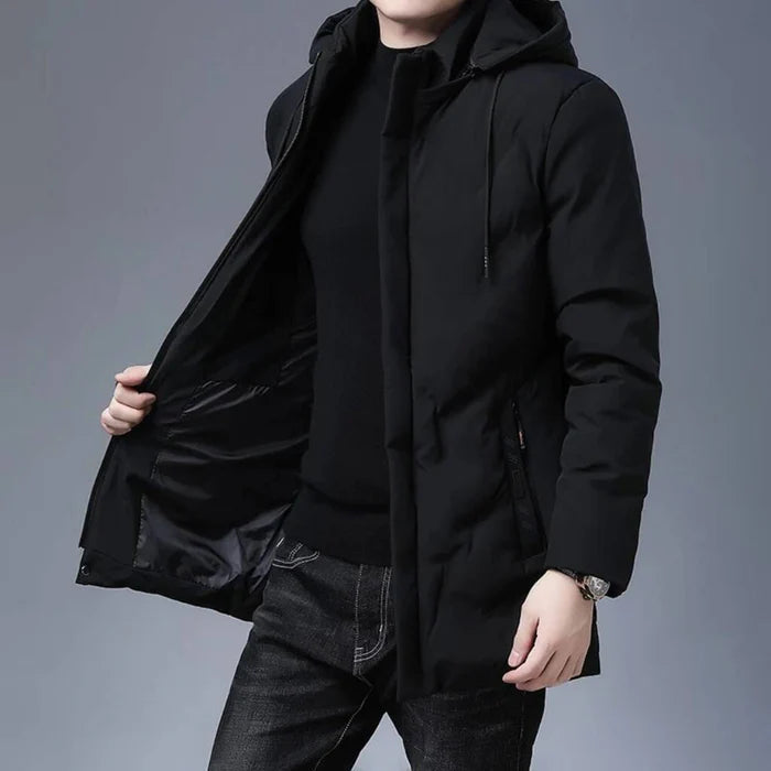 Jaqueta Masculina Piannaro PN164 em poliéster e algodão com design moderno.