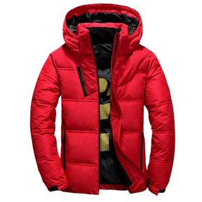 Jaqueta Masculina Puffer Piannaro PN161 em poliéster com forro acolchoado e zíper de alumínio.