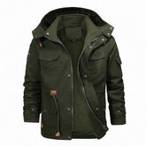 Jaqueta Masculina Piannaro PN148 em poliéster e algodão, ideal para o inverno.