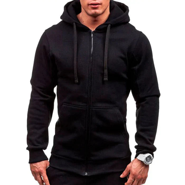Jaqueta Moletom Masculina Piannaro PN092 com capuz e zíper