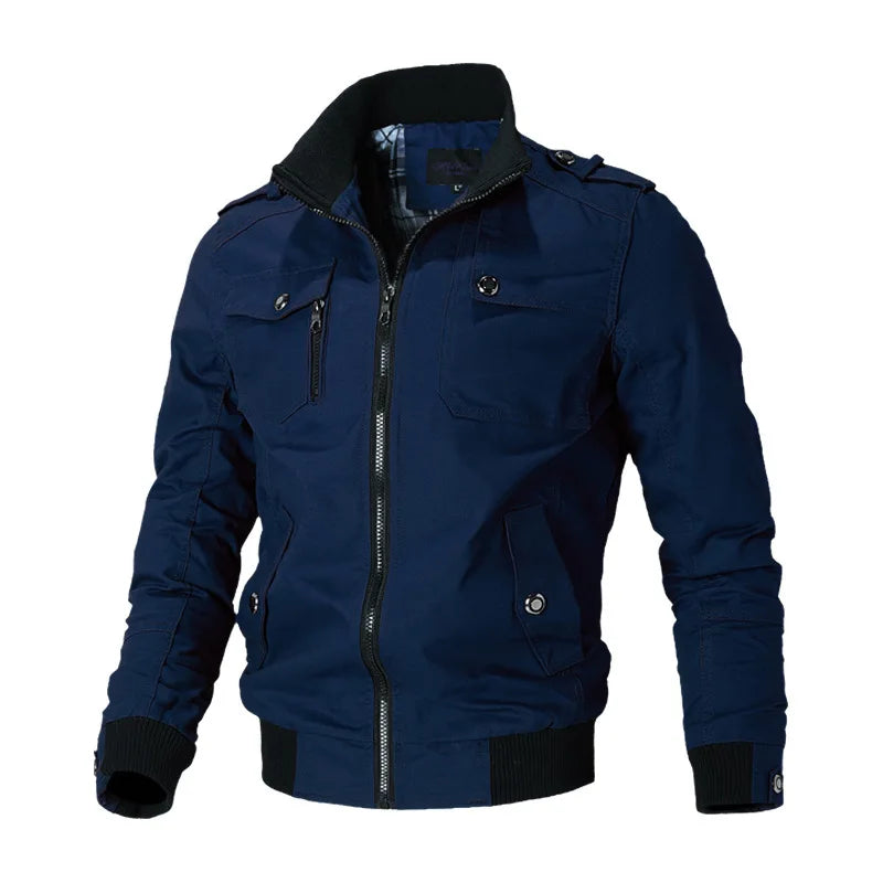 Jaqueta Motociclista Masculina Piannaro PN170 em preto com design esportivo