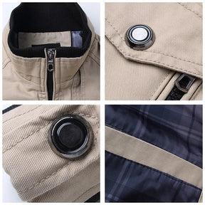 Jaqueta Motociclista Masculina Piannaro PN170 em preto com design esportivo