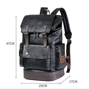 Mochila de Couro Masculina Piannaro PN422 com design elegante e durável