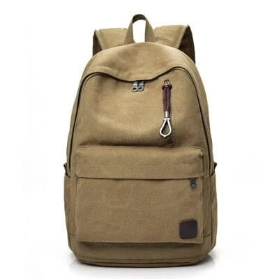 Mochila de Lona Piannaro PN426 com design casual e alças ergonômicas.