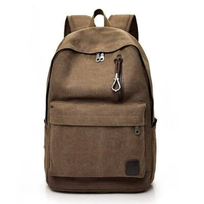 Mochila de Lona Piannaro PN426 com design casual e alças ergonômicas.