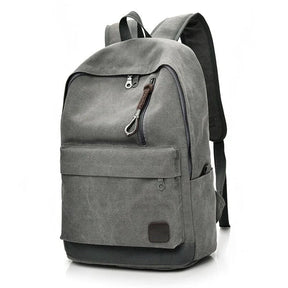 Mochila de Lona Piannaro PN426 com design casual e alças ergonômicas.