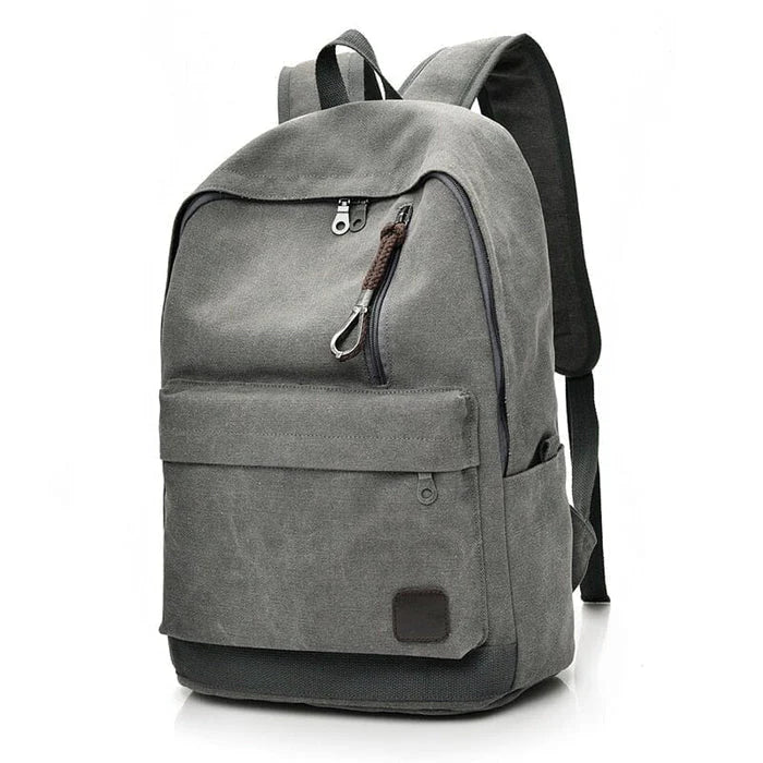 Mochila de Lona Piannaro PN426 com design casual e alças ergonômicas.
