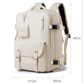 Mochila de Viagem Piannaro PN413 com múltiplos compartimentos e design impermeável.