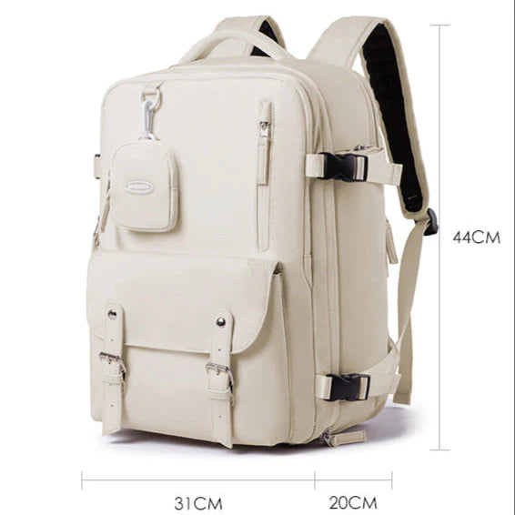 Mochila de Viagem Piannaro PN413 com múltiplos compartimentos e design impermeável.