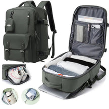 Mochila de Viagem Piannaro PN413 com múltiplos compartimentos e design impermeável.