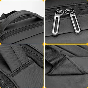 Mochila Executiva Impermeável Piannaro PN419 com porta USB e espaço para notebook de 15,6".