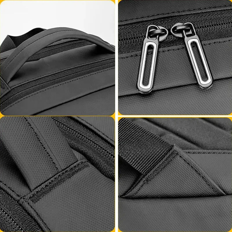Mochila Executiva Impermeável Piannaro PN419 com porta USB e espaço para notebook de 15,6".