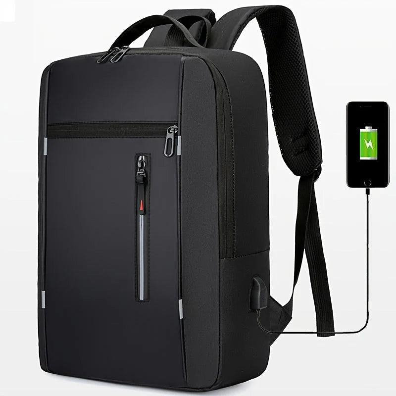 Mochila Executiva Piannaro PN420 com porta USB e compartimento para laptop.