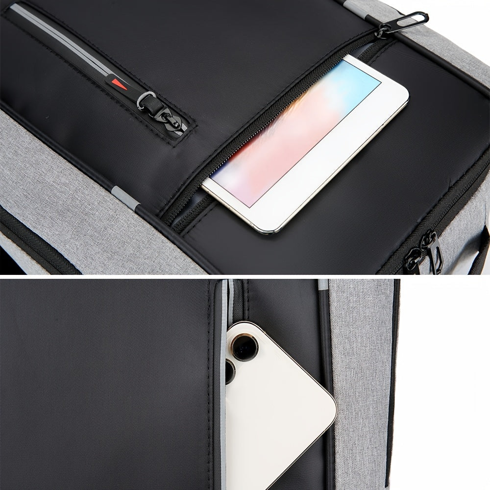 Mochila Executiva Piannaro PN420 com porta USB e compartimento para laptop.