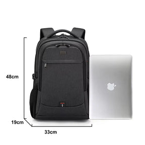 Mochila Executiva Piannaro PN084 com design elegante e porta USB