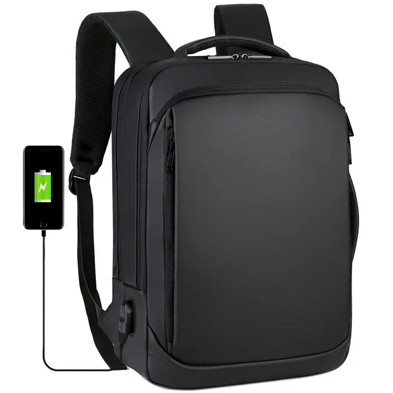 Mochila Executiva Piannaro PN086 com design elegante e porta USB