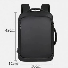 Mochila Executiva Piannaro PN086 com design elegante e porta USB