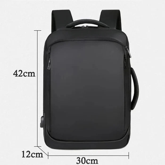 Mochila Executiva Piannaro PN086 com design elegante e porta USB