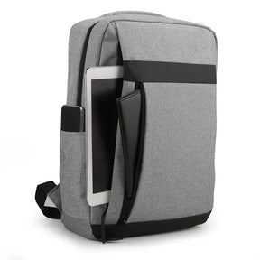 Mochila Executiva Piannaro PN088 com porta USB e espaço para notebook de 15 polegadas