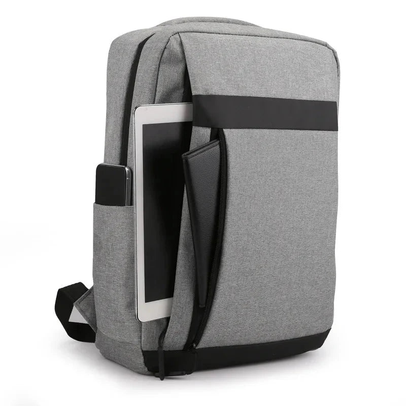 Mochila Executiva Piannaro PN088 com porta USB e espaço para notebook de 15 polegadas