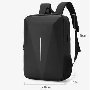 Mochila Executiva Piannaro PN409 com porta USB e trava TSA para notebooks de 15".