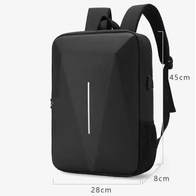 Mochila Executiva Piannaro PN409 com porta USB e trava TSA para notebooks de 15".