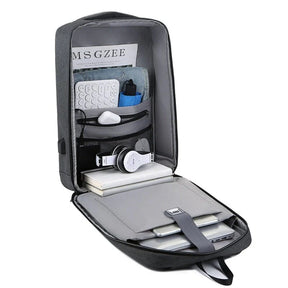 Mochila Executiva Piannaro PN411 com porta USB e trava TSA