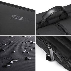 Mochila Executiva Piannaro PN414, ideal para notebooks de 15", impermeável, com design moderno e costas respiráveis.