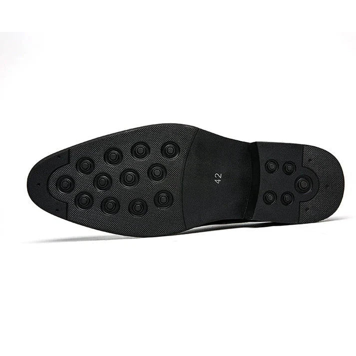 Sapato Masculino Derby em Couro Piannaro PN361 em preto e marrom