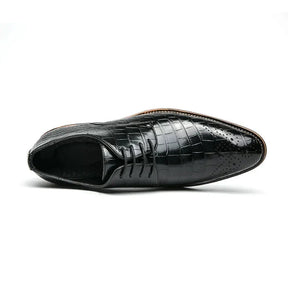 Sapato Masculino Derby em Couro Piannaro PN361 em preto e marrom