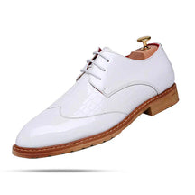 Sapato Masculino em Couro Derby Piannaro PN357 em preto e branco