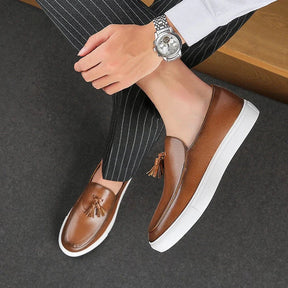 Sapato Mocassim em Couro Masculino Piannaro PN333, elegante e confortável.