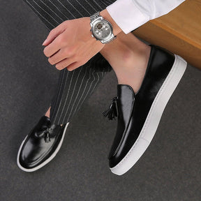 Sapato Mocassim em Couro Masculino Piannaro PN333, elegante e confortável.