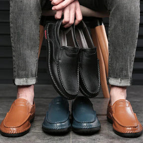 Sapato Mocassim Masculino Piannaro PN338 em couro premium, elegante e confortável.