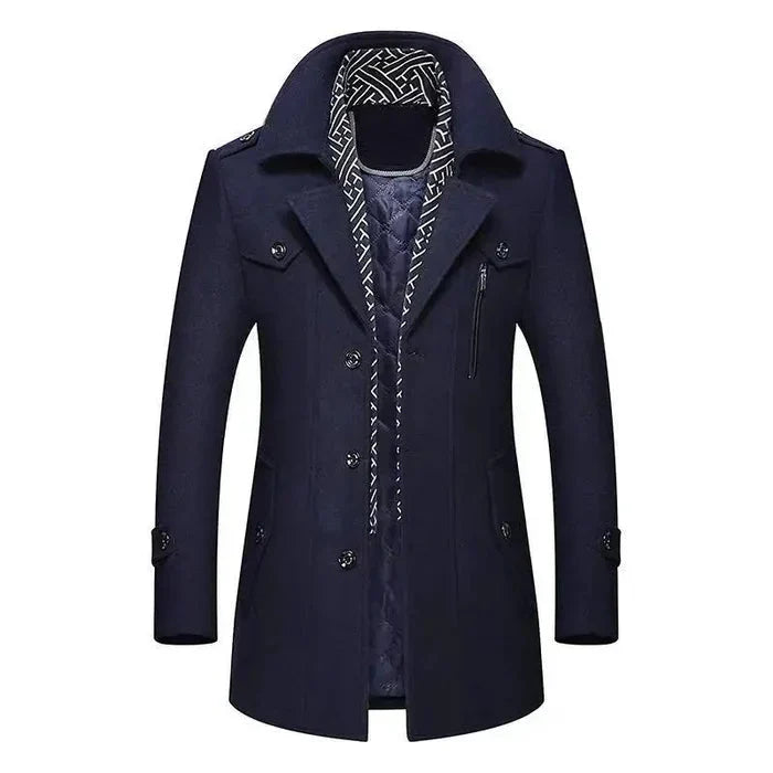 Sobretudo Masculino em Cetim Piannaro PN220 com design clássico e elegante