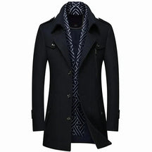 Sobretudo Masculino em Cetim Piannaro PN220 com design clássico e elegante