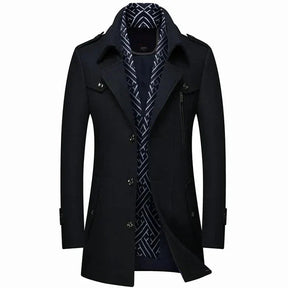 Sobretudo Masculino em Cetim Piannaro PN220 com design clássico e elegante