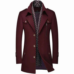 Sobretudo Masculino em Cetim Piannaro PN220 com design clássico e elegante