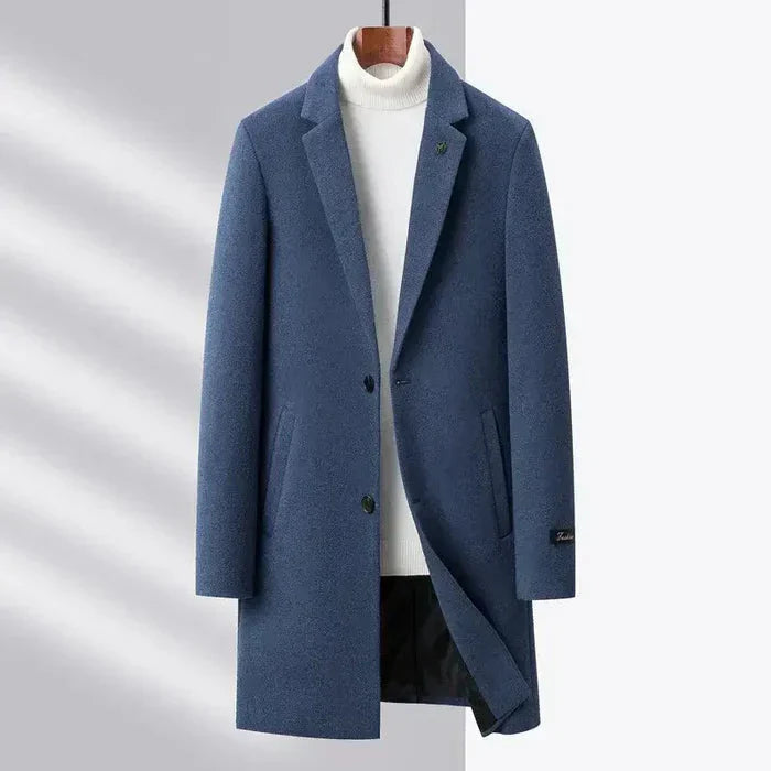 Sobretudo Masculino em Lã Piannaro PN232 com design moderno e elegante