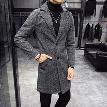 Sobretudo Masculino em Lã Piannaro PN235 com design clássico e elegante.