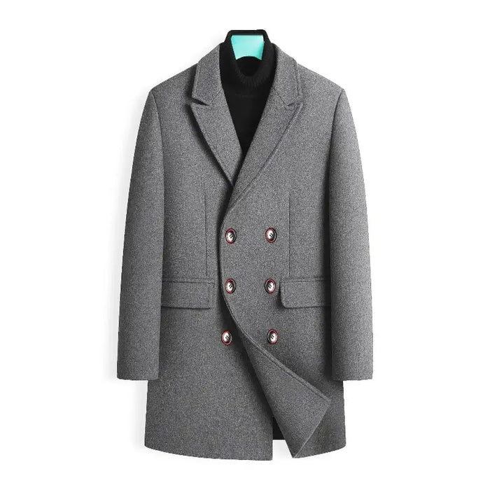 Sobretudo Masculino em Lã Piannaro PN236 com design sofisticado
