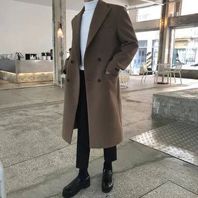 Sobretudo Masculino em Lã Piannaro PN217 com design clássico e elegante.