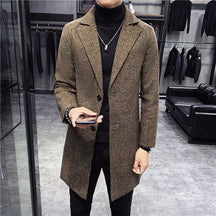 Sobretudo Masculino em Lã Piannaro PN235 com design clássico e elegante.